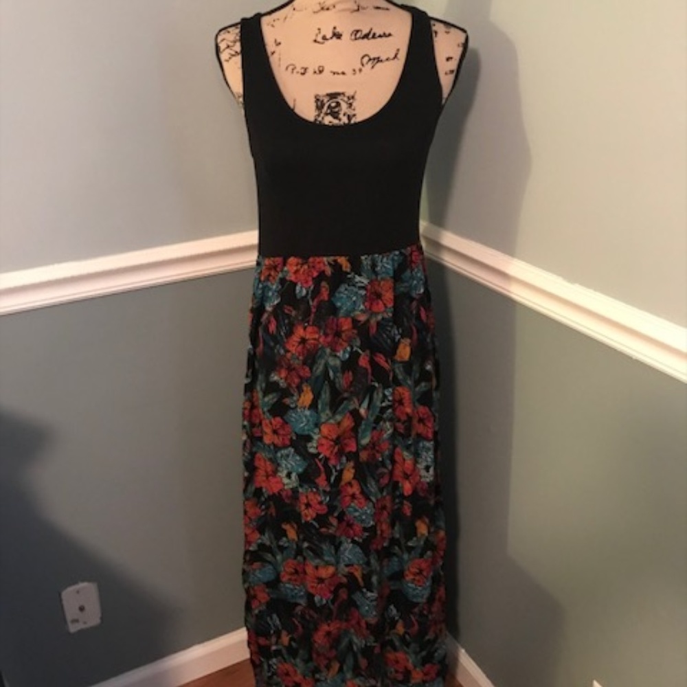 Tropical Maxi Dress
